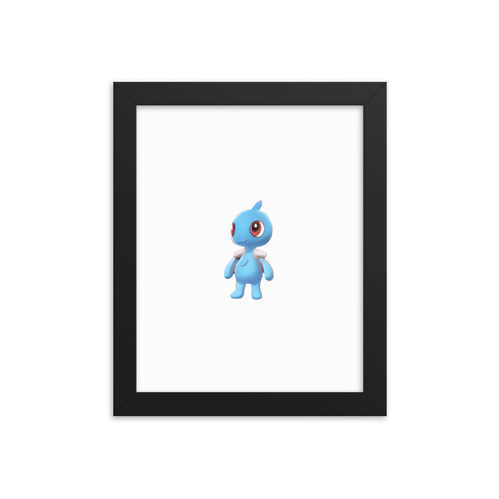 Jippers Framed poster - Random the Ghost