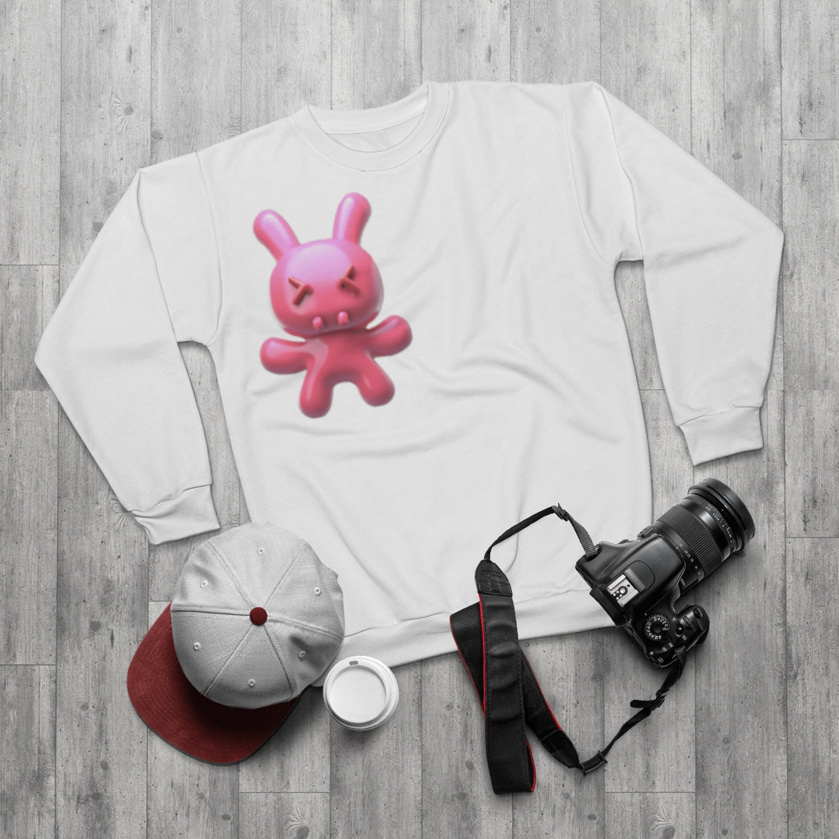 AOP 🍡 Unisex Sweatshirt - Random the Ghost