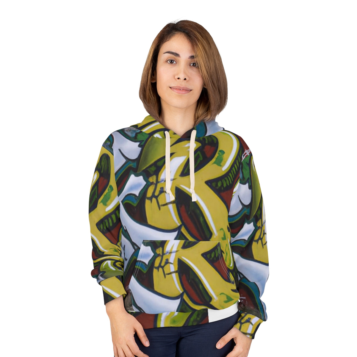 AOP Unisex R Pullover Hoodie