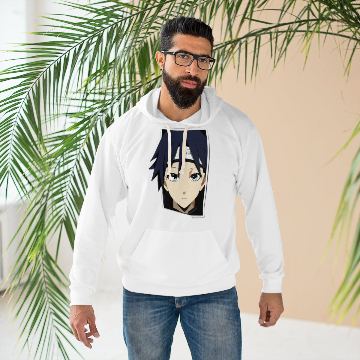 AOP Unisex Pullover Hoodie - Random the Ghost