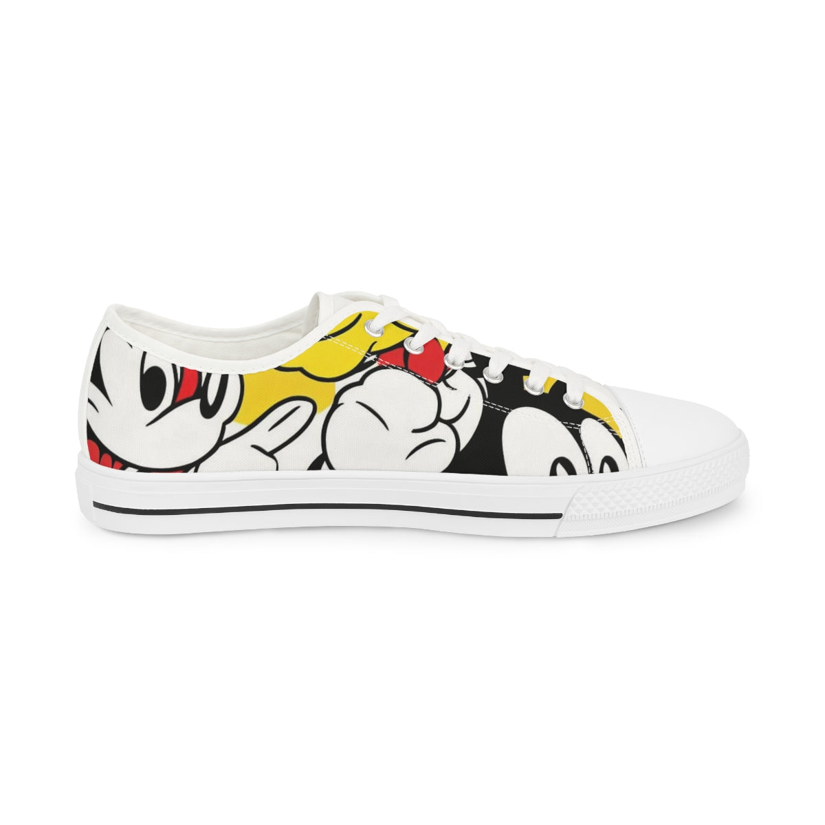 Men's Low Top Shoes - Random the Ghost