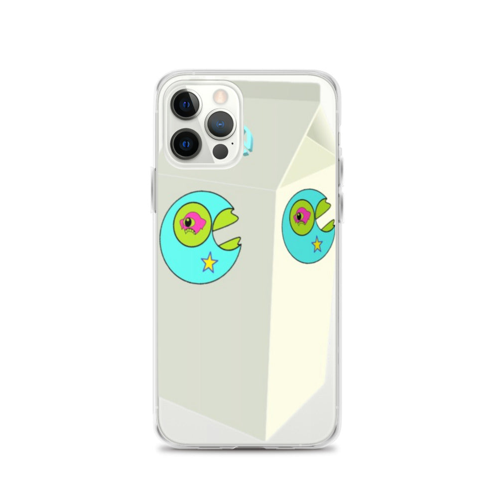 Star Mouth Milk Carton iPhone Case - Random the Ghost