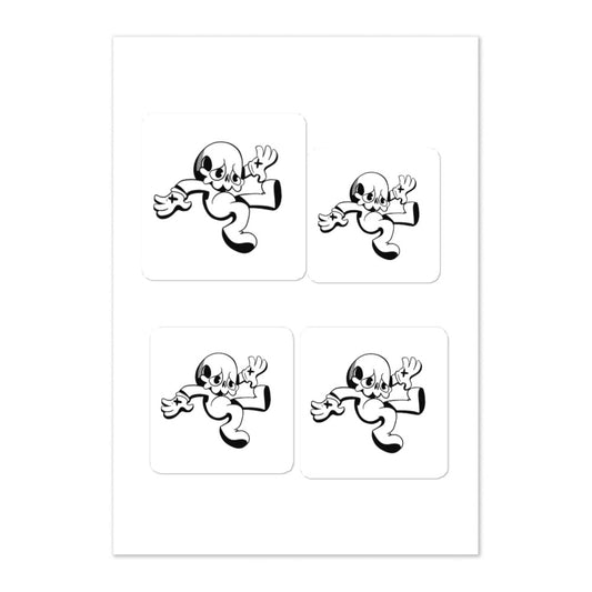 POP$ MEME Sticker sheet - Random the Ghost