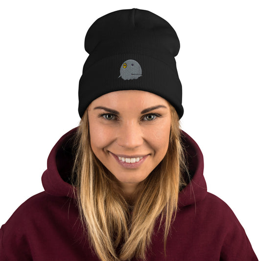 Embroidered Beanie - Random the Ghost