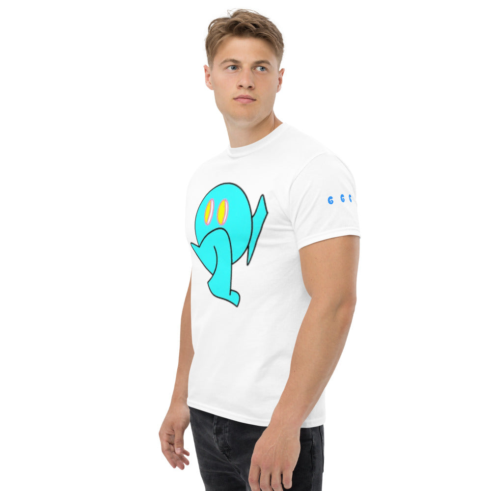 Men's Shy Ghost heavyweight tee - Random the Ghost