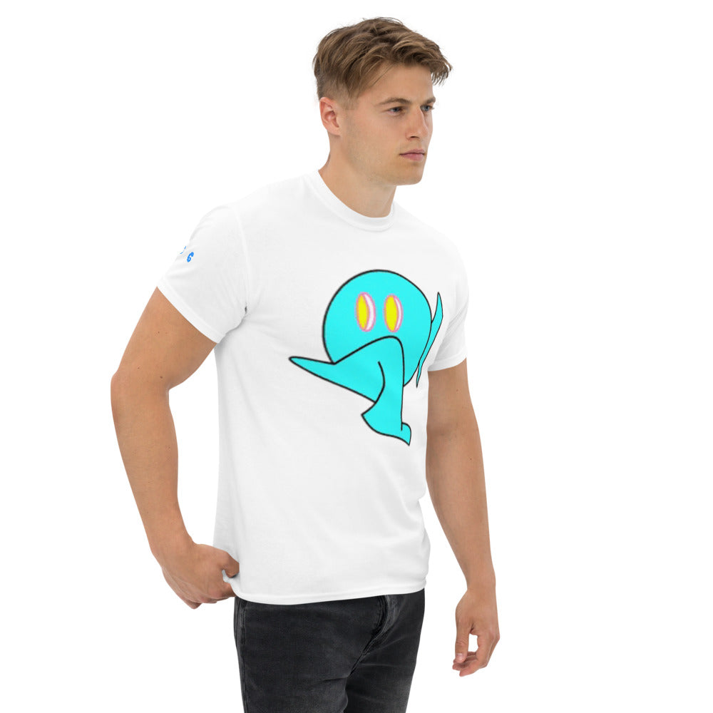 Men's Shy Ghost heavyweight tee - Random the Ghost