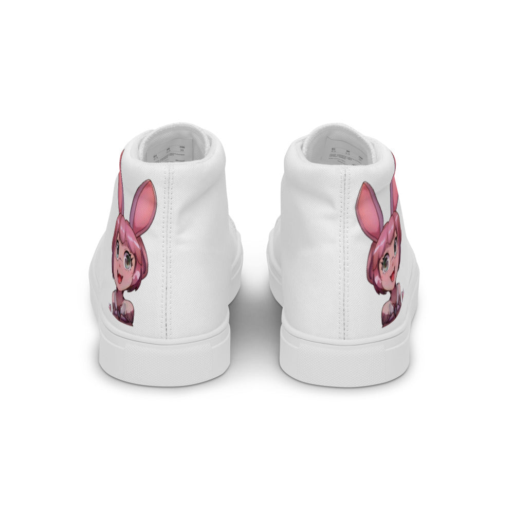 Men’s Mecha Pop Girl 196's high top canvas shoes - Random the Ghost