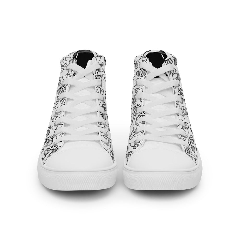 Men’s Trip high top canvas shoes - Random the Ghost