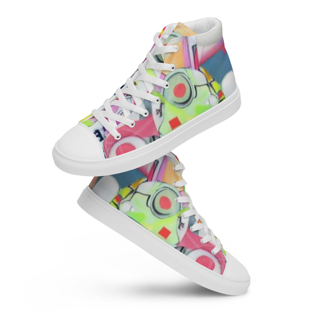 Men’s high top canvas 👻 shoes - Random the Ghost