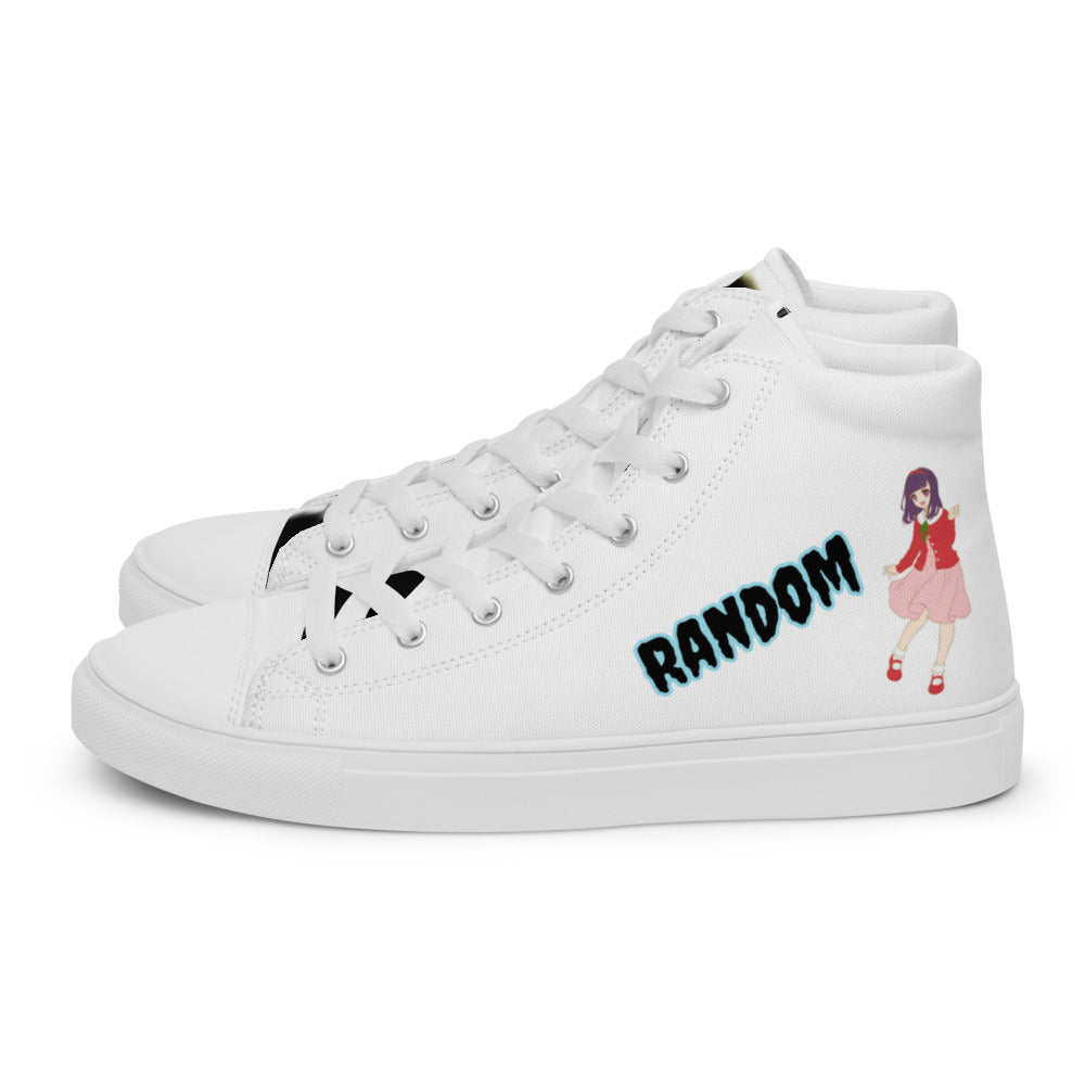 Random canvas shoes - Random the Ghost