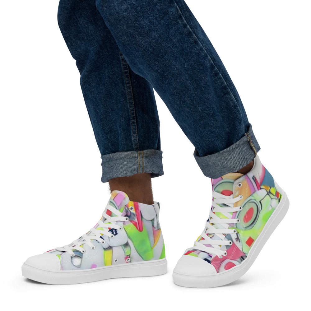 Men’s high top canvas 👻 shoes - Random the Ghost