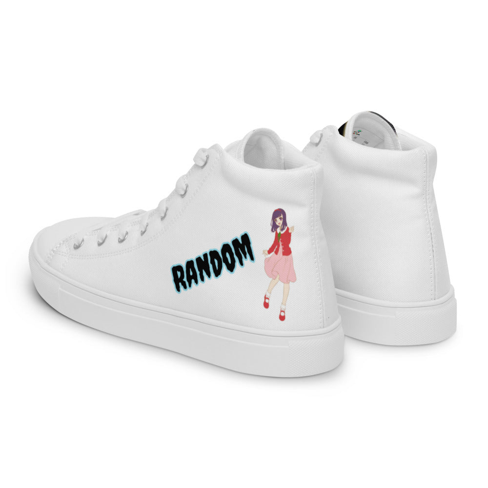 Random canvas shoes - Random the Ghost