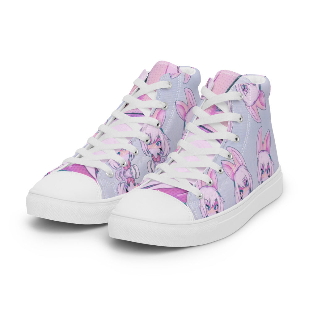 Mecha Pop Girl 208's high top canvas shoes - Random the Ghost