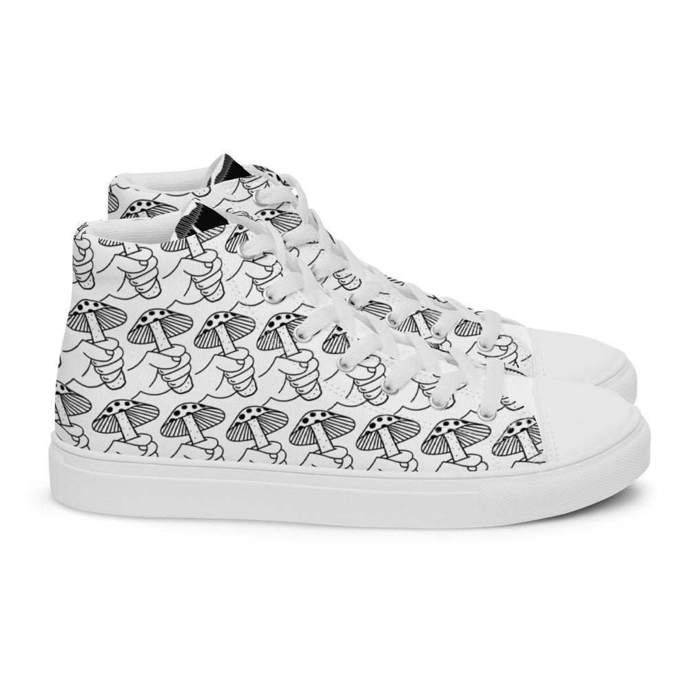 Men’s Trip high top canvas shoes - Random the Ghost