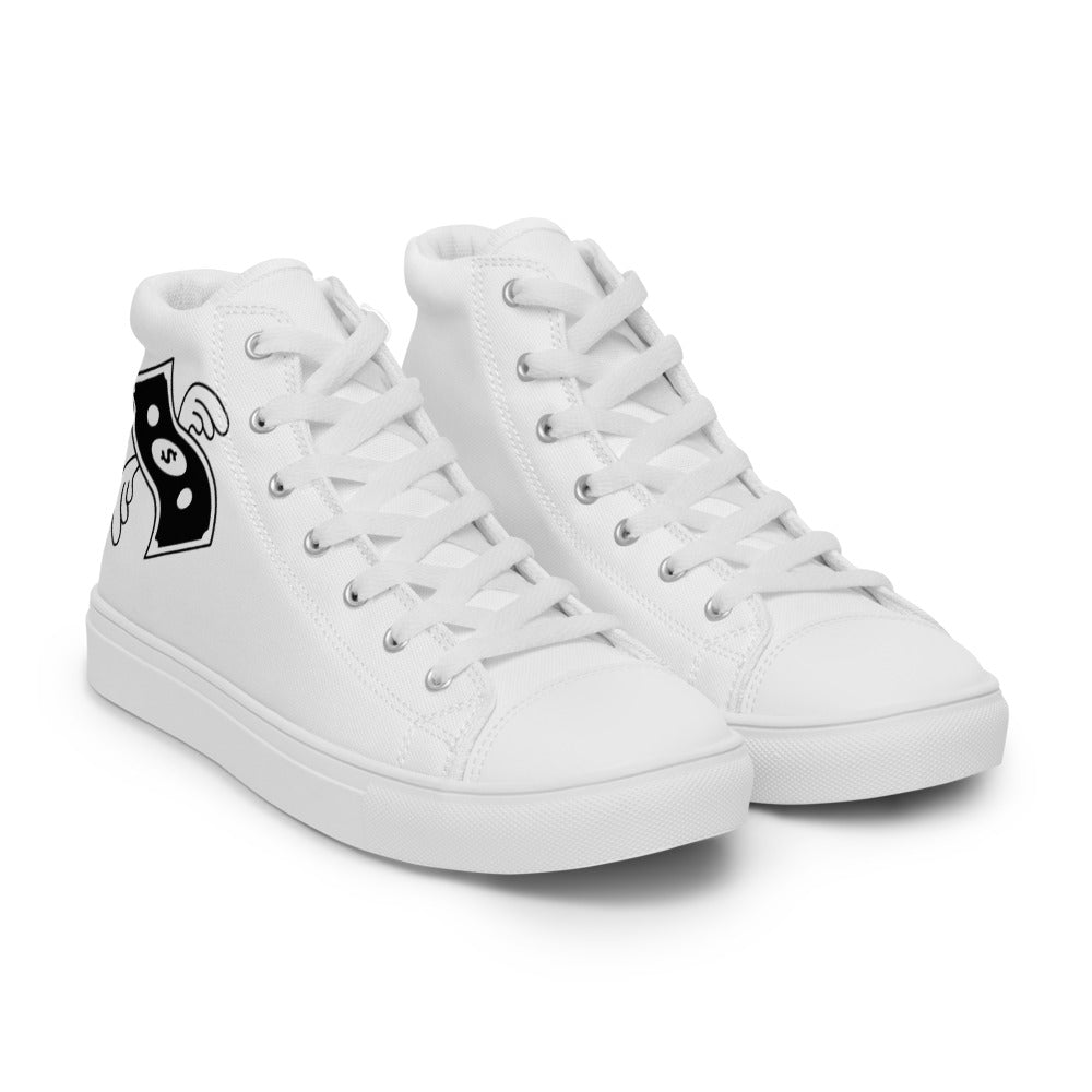 Men’s Flypapers high top canvas shoes - Random the Ghost