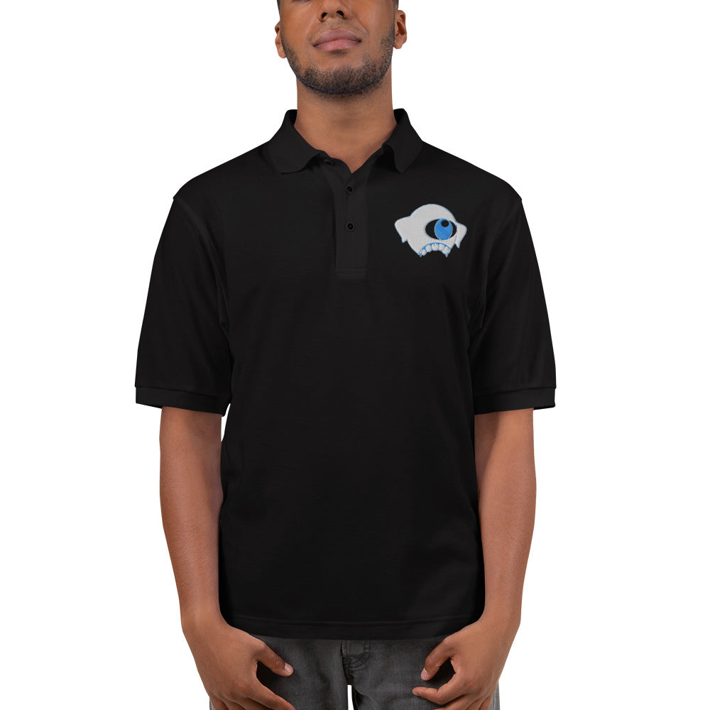 Men's Ghost Blood Premium Polo - Random the Ghost