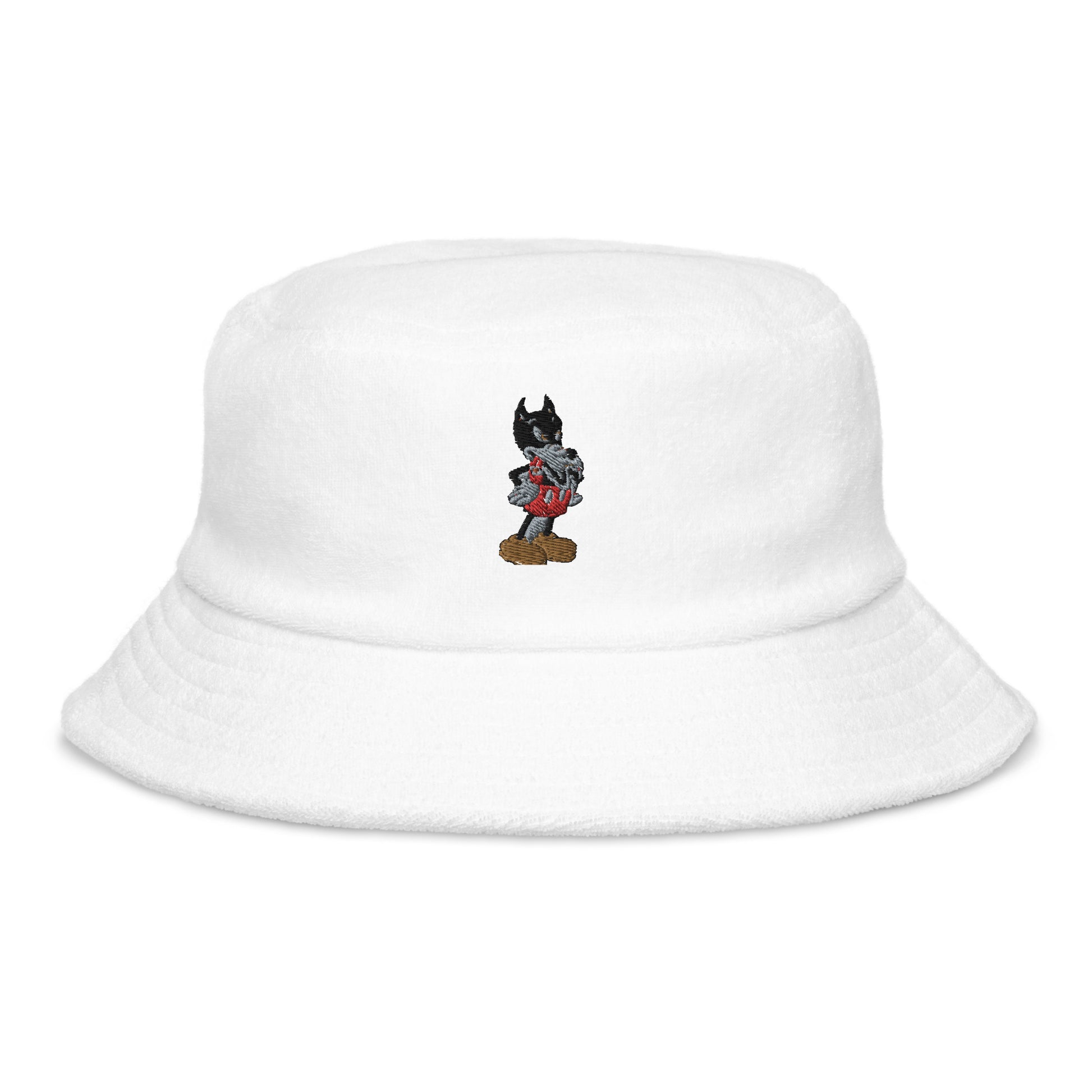 Terry cloth Haight Street L$D bucket hat - Random the Ghost