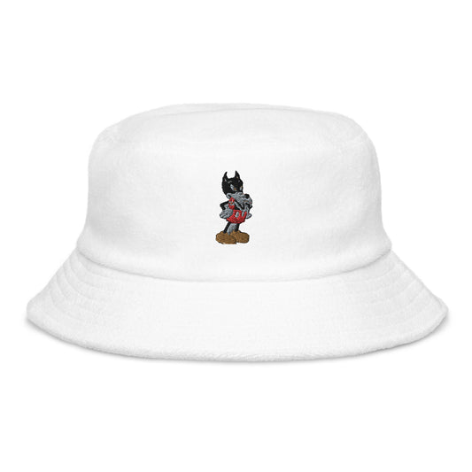 Terry cloth Haight Street L$D bucket hat - Random the Ghost