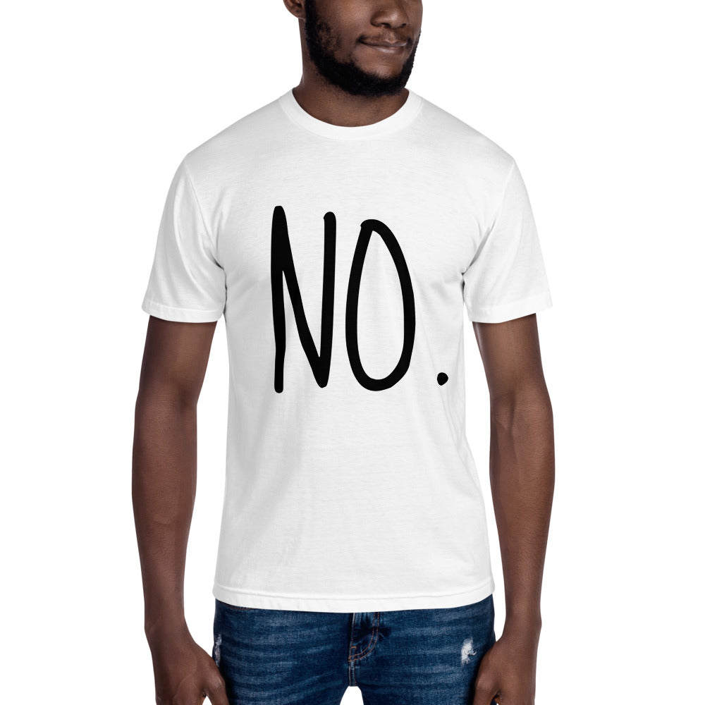 NO. Unisex Crew Neck Tee - Random the Ghost