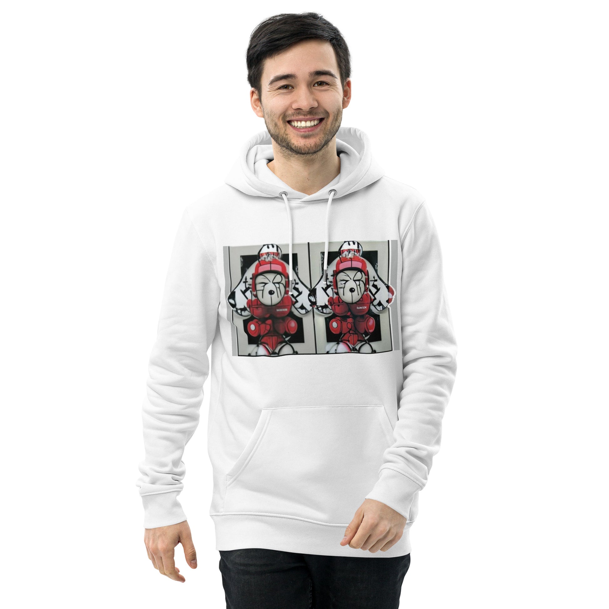 Unisex Dalmatian hoodie - Random the Ghost