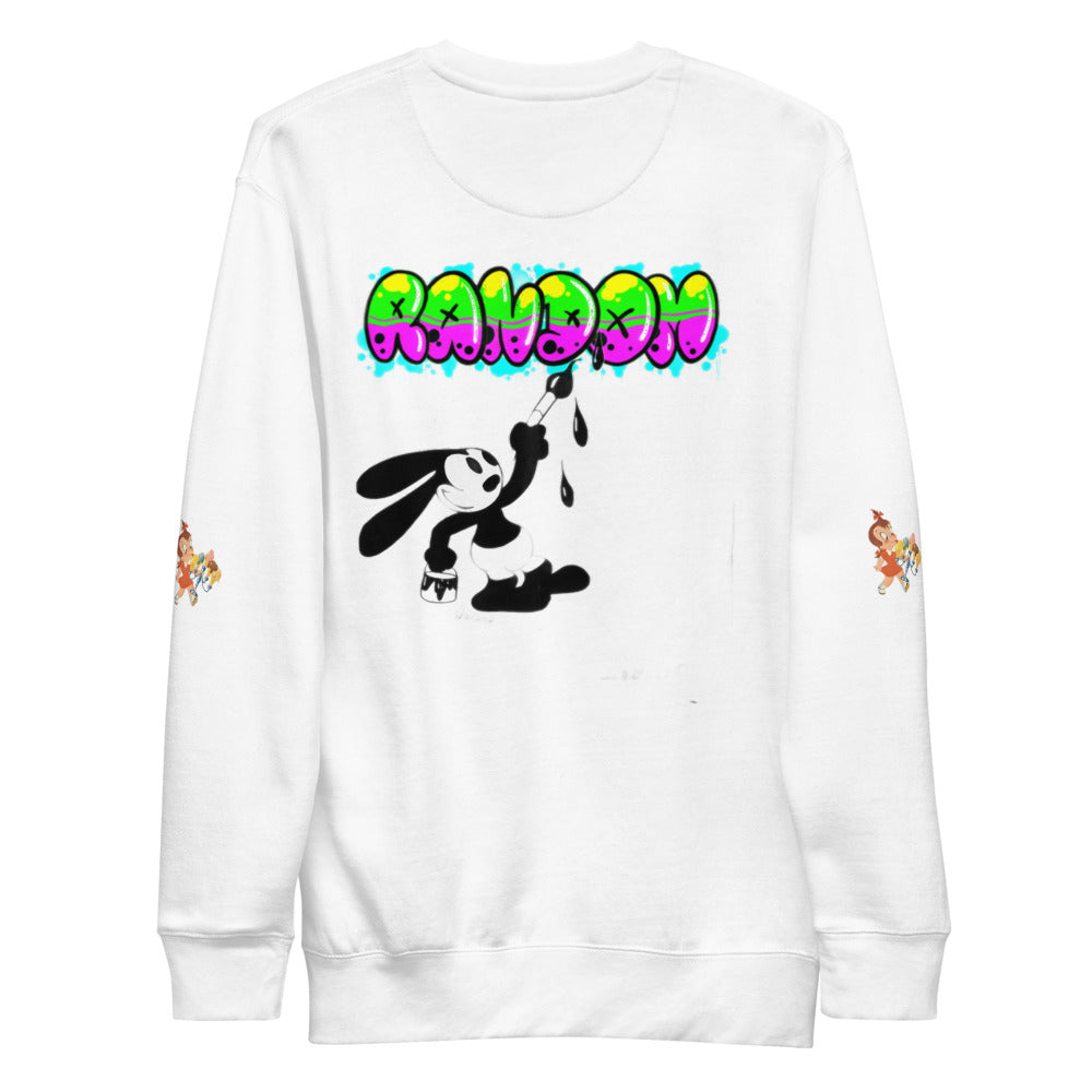 Ice Cream Girl Fleece Pullover - Random the Ghost