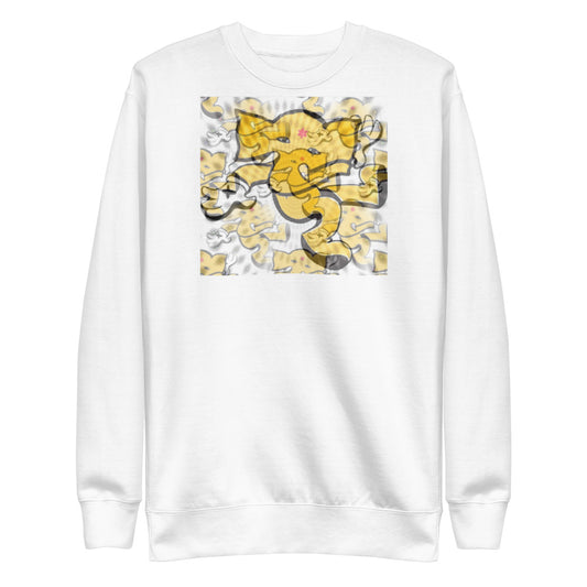 Unisex Pop L$d Collab Fleece Pullover - Random the Ghost