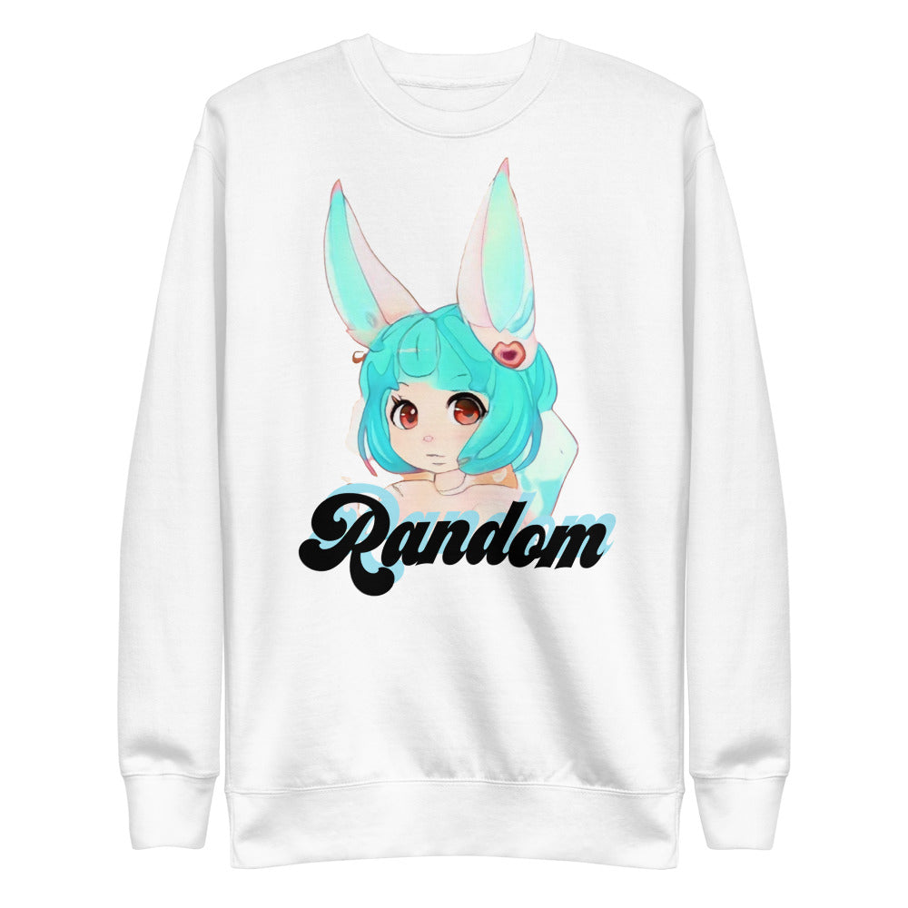 Unisex Mecha Pop Girl 204 Fleece Pullover - Random the Ghost