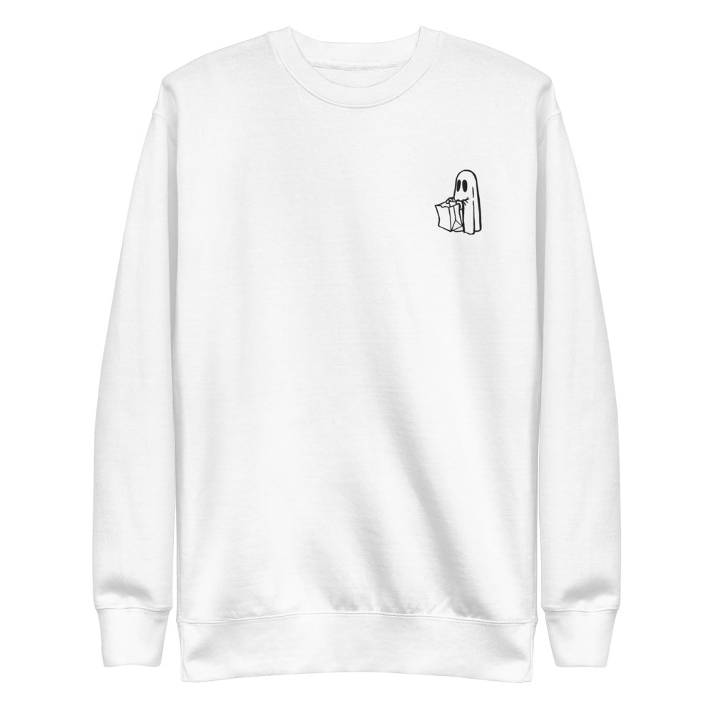 Unisex Trick Fleece Pullover - Random the Ghost