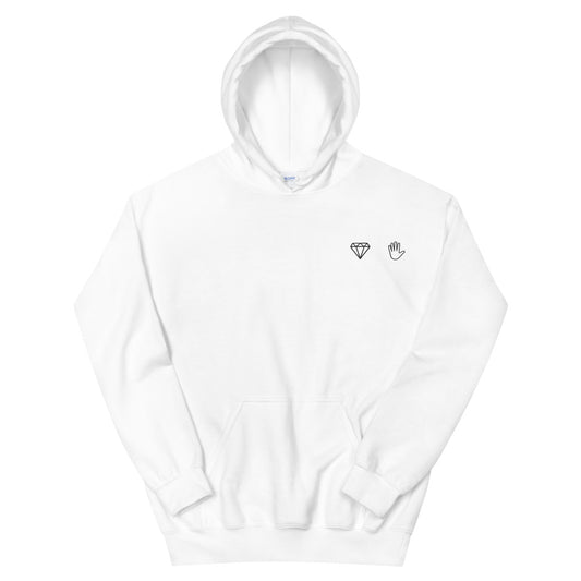 Diamond Hand Unisex Hoodie - Random the Ghost