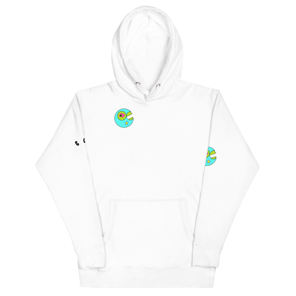 Star Mouth Unisex Hoodie - Random the Ghost