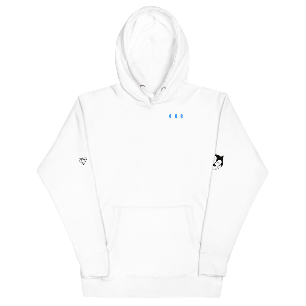 Unisex Fox Slap Hoodie - Random the Ghost