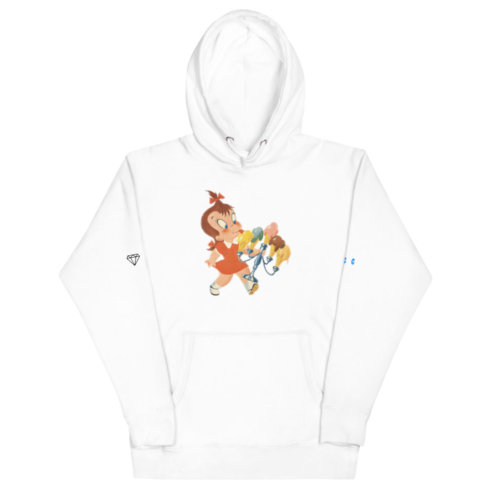 Ice Cream Girl Unisex Hoodie - Random the Ghost