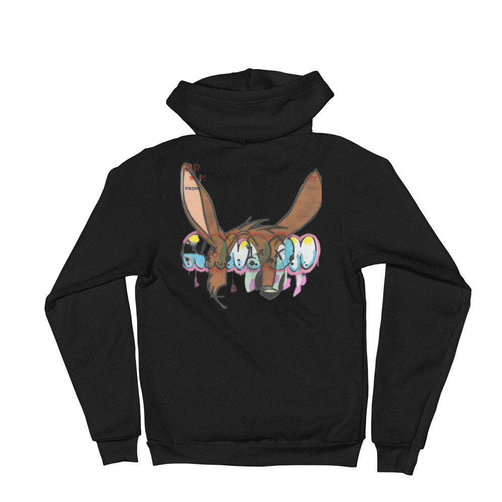 Hoodie Rabbit Ears sweater - Random the Ghost