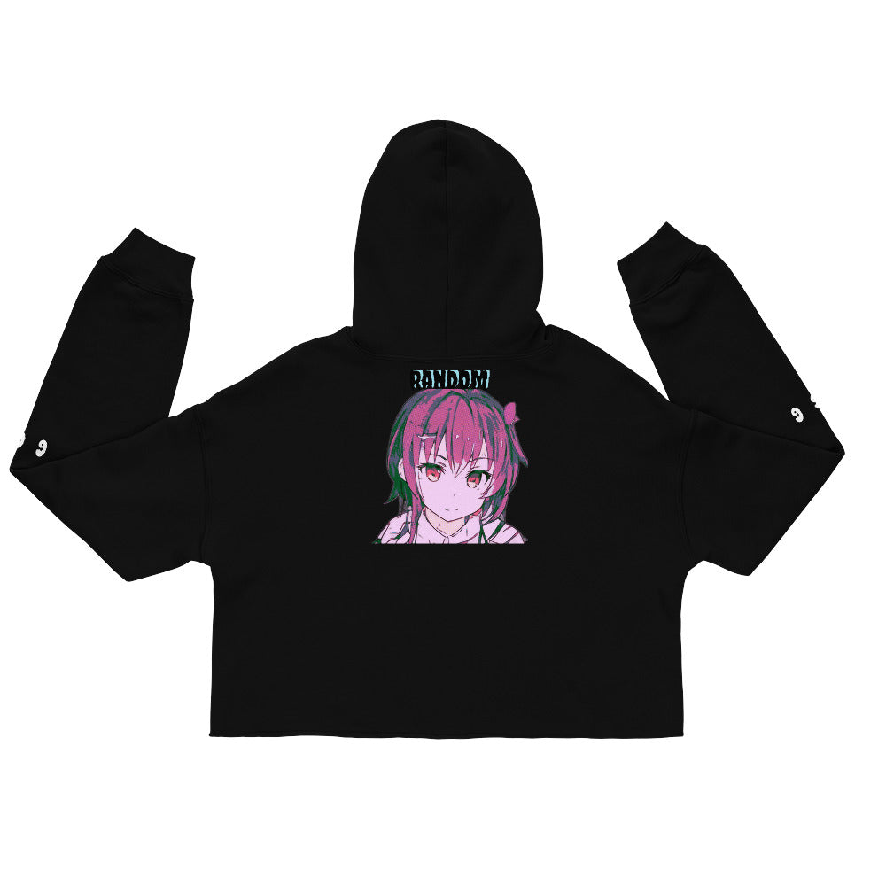 Foresight Crop Hoodie - Random the Ghost