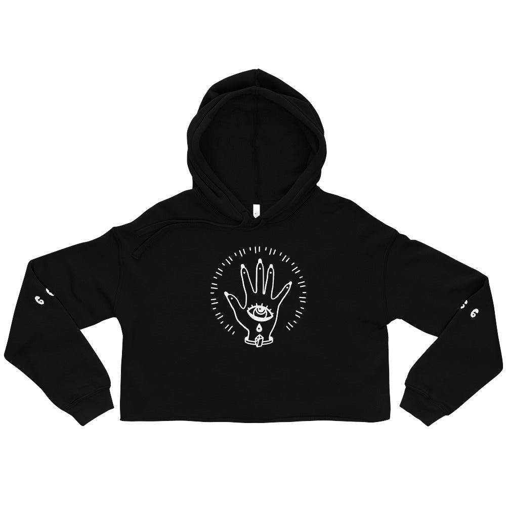 Foresight Crop Hoodie - Random the Ghost