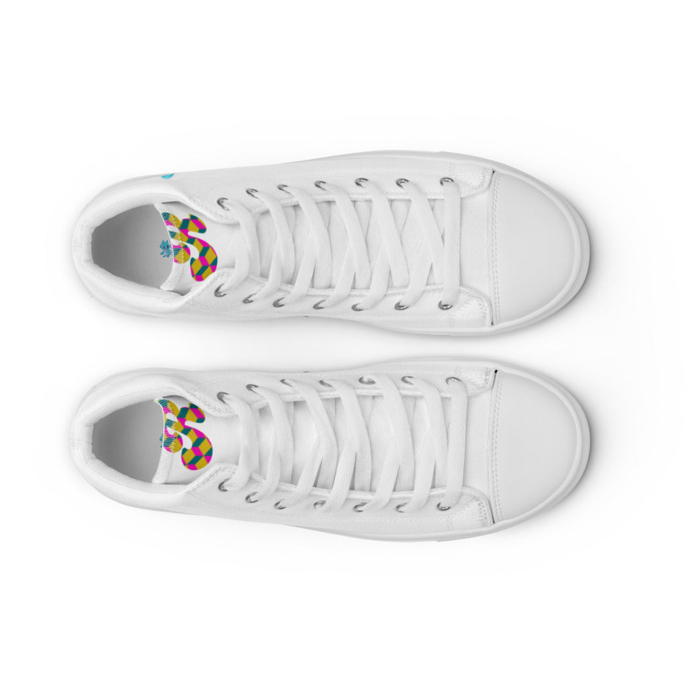 Women’s Randomon's high top canvas shoes - Random the Ghost