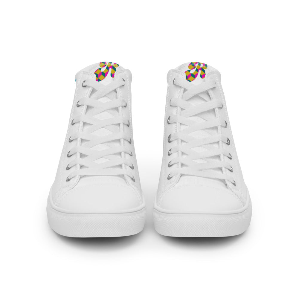 Women’s Randomon's high top canvas shoes - Random the Ghost