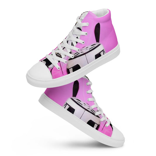 Women’s Bunno high top canvas shoes - Random the Ghost