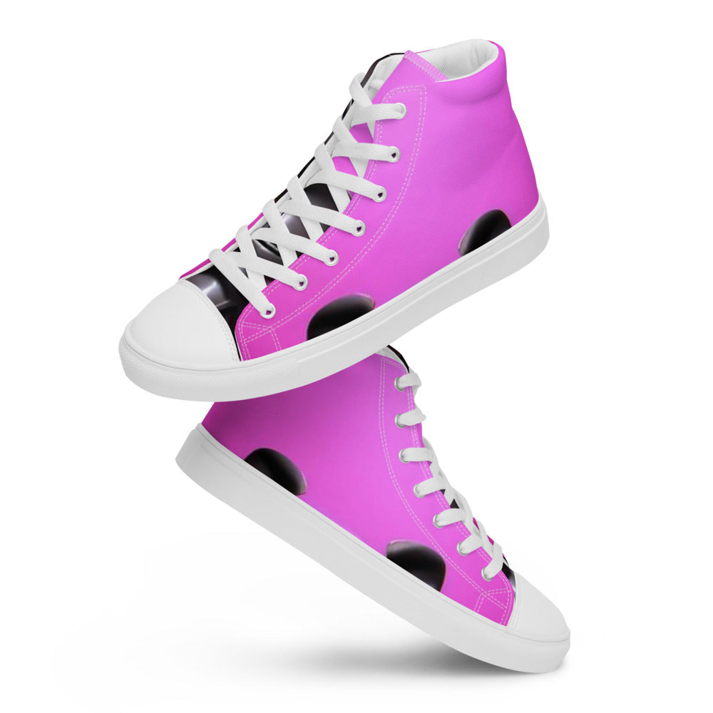 Women’s Sly Guy high top canvas shoes - Random the Ghost