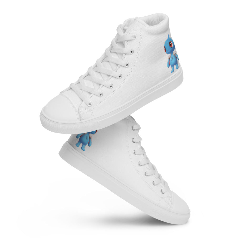 Women’s Jippers high top canvas shoes - Random the Ghost