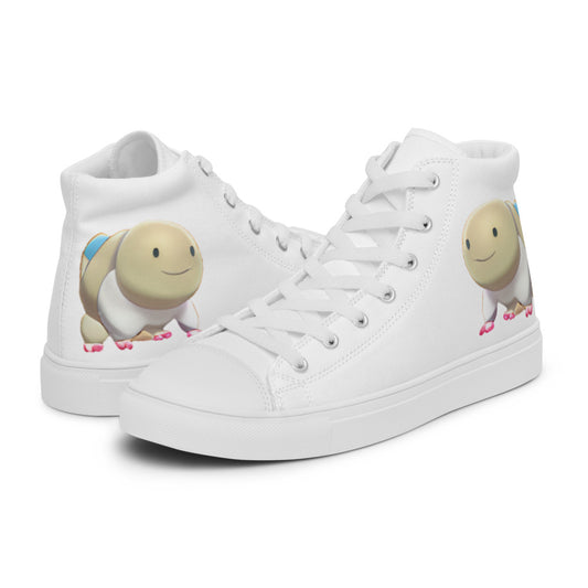 Women’s Tweezies high top canvas shoes - Random the Ghost