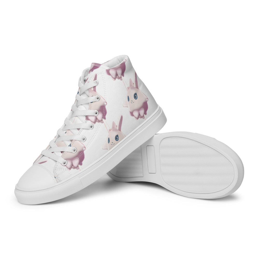 Women’s Spooker's high top canvas shoes - Random the Ghost