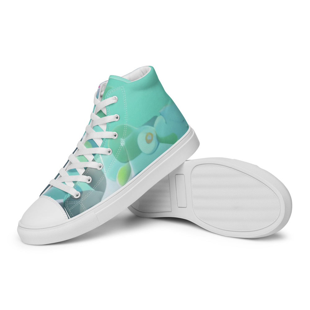 Women’s high top canvas shoes - Random the Ghost