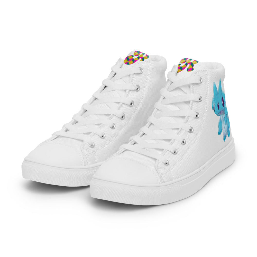 Women’s Randomon's high top canvas shoes - Random the Ghost