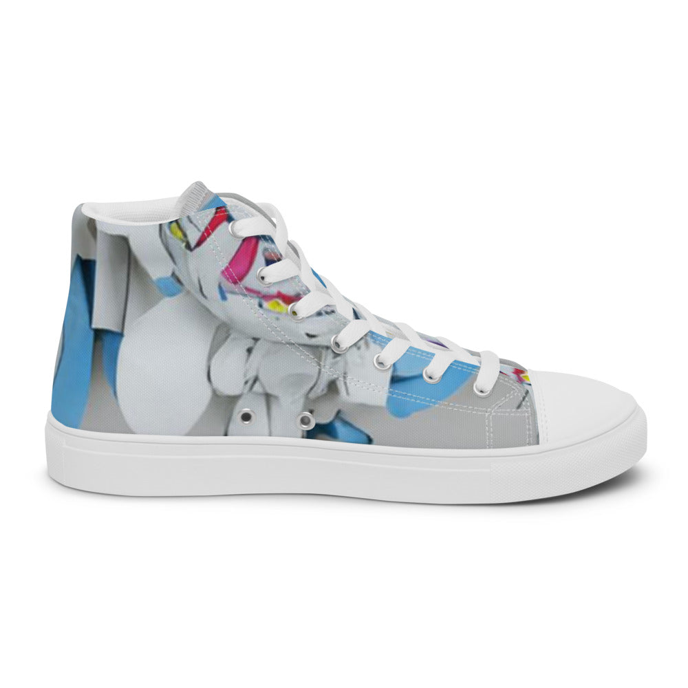 Women’s high top canvas shoes - Random the Ghost