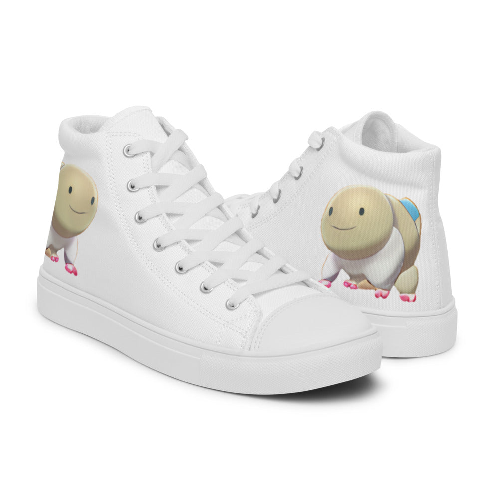 Women’s Tweezies high top canvas shoes - Random the Ghost