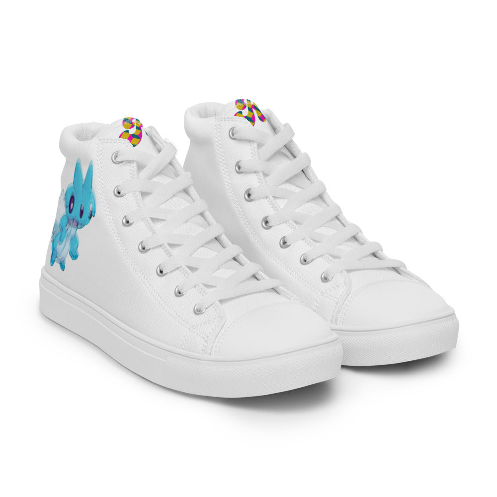 Women’s Randomon's high top canvas shoes - Random the Ghost