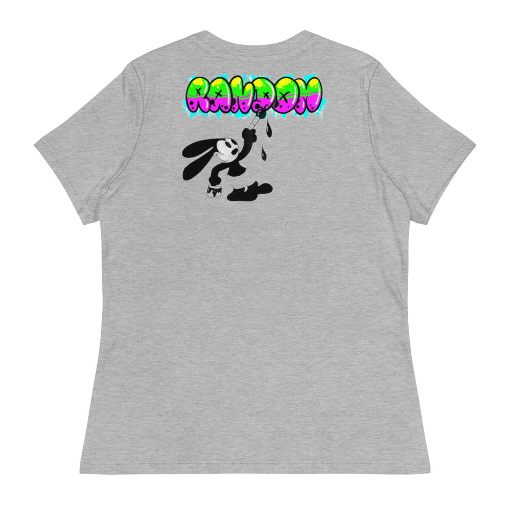 Women's Relaxed T-Shirt - Random the Ghost