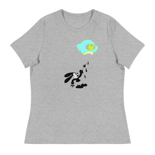 Rabbit Slap Women's Relaxed T-Shirt - Random the Ghost