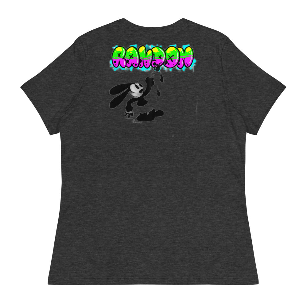 Women's Relaxed T-Shirt - Random the Ghost